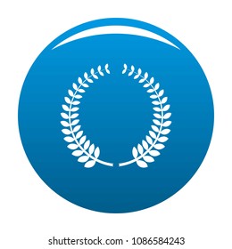 Awarding icon. Simple illustration of awarding vector icon for any design blue
