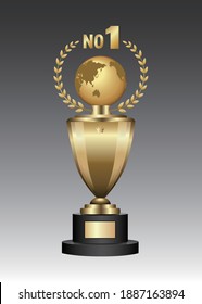 
Awards ceremony of various competitions, award trophy of contest