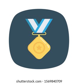 awards flat icons for  badge  and champion