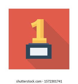 awards flat icons for  cup &  award 