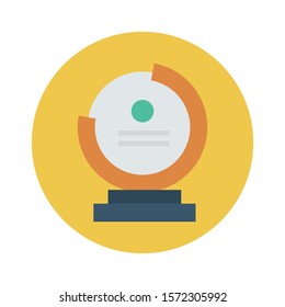 awards flat icons for  cup  & award