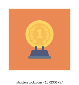 awards flat icons for  cup &  award 
