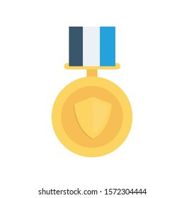 awards flat icons for  medal  & champion 