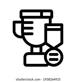 awards icon or logo isolated sign symbol vector illustration - high quality black style vector icons
