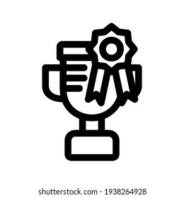 awards icon or logo isolated sign symbol vector illustration - high quality black style vector icons
