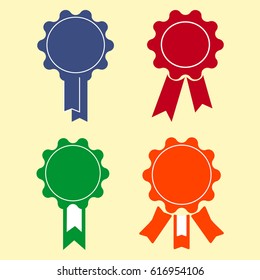 Awards icon set