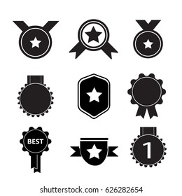 Awards icon set
