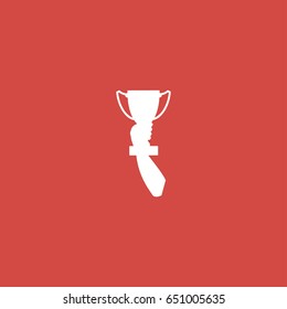 awards icon. sign design. red background