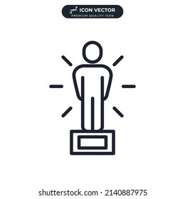 awards icon symbol template for graphic and web design collection logo vector illustration