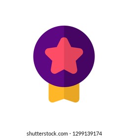 Awards Icon Vector Illustration in Flat Style for Any Purpose