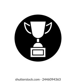 Awards icon vector. trophy illustration sign. winner symbol.