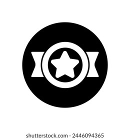 Awards icon vector. trophy illustration sign. winner symbol.