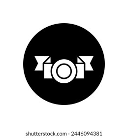 Awards icon vector. trophy illustration sign. winner symbol.