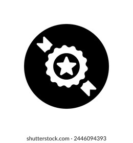 Auszeichnungen Symbol Vektorgrafik. Trophäe Illustration Zeichen. Gewinner Symbol.