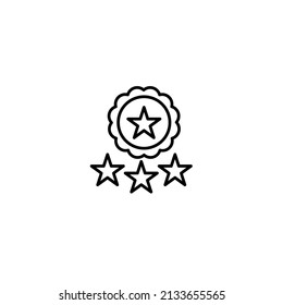 awards icons  symbol vector elements for infographic web