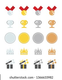 Awards in Platinum, Gold, Silver and Bronze