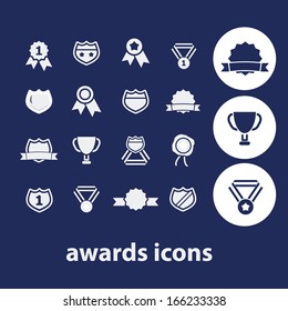 awards, victory, winner icons