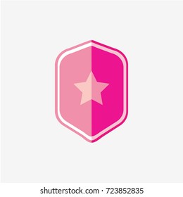 Award,sticer icon.Flat design.
