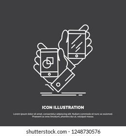 Awareness, brand, package, placement, product Icon. Line vector symbol for UI and UX, website or mobile application