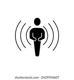 awareness concept line icon. Simple element illustration.awareness concept outline symbol design.