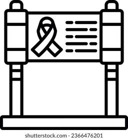 Awareness Day Pixel Perfect Detail Icon