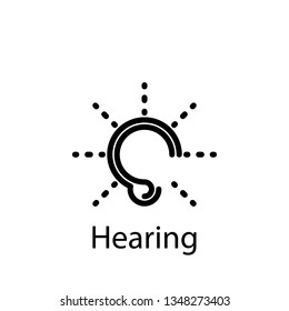 awareness, ear, hear, hearing, listen icon. Element of Peace and humanrights icon. Premium quality graphic design icon. Signs and symbols collection icon for websites