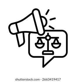 Elemento de icono de conciencia para el diseño