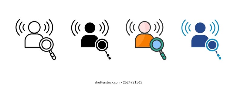 Awareness Icon Set Multiple Style Collection