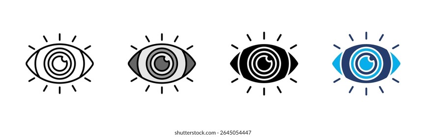 Awareness icon sheet multiple style collection