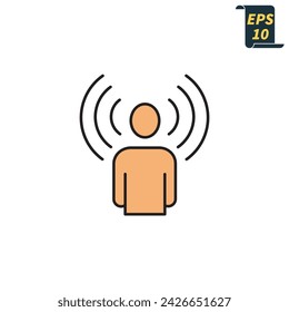 awareness icons  symbol vector elements for infographic web