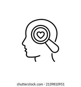 Awareness Metrics icon in vector. logotype