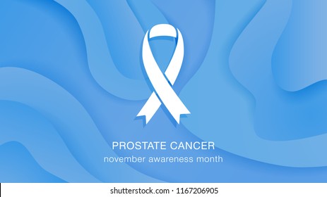 Awareness prostate cancer november. World Prostate Cancer Day concept