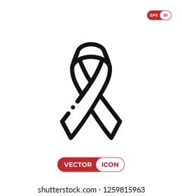 Awareness ribbon icon