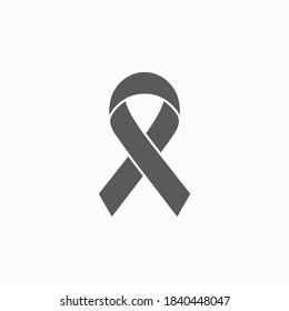 awareness ribbon icon, health vector