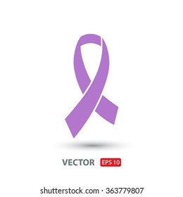 Awareness Ribbon icon. One of set web icons