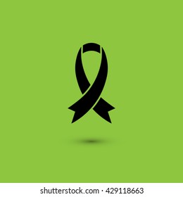 Awareness Ribbon icon. One of set web icons