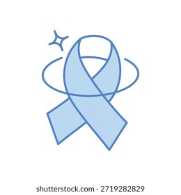 Awareness Ribbon Icon vector stock illustration