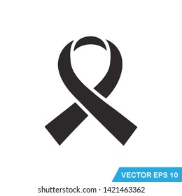awareness ribbon icon vector template