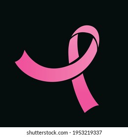 Awareness ribbon , vector ribbon for any material.