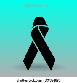 Awareness ribbon vector illustration