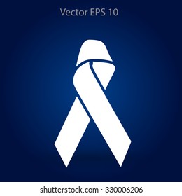 Awareness ribbon vector illustration