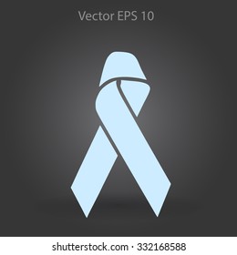 Awareness ribbon vector illustration