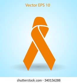 Awareness ribbon vector illustration