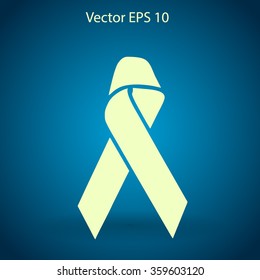 Awareness ribbon vector illustration