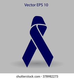 Awareness ribbon vector illustration