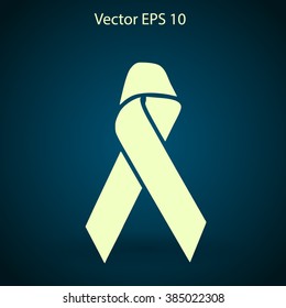 Awareness ribbon vector illustration