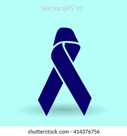 Awareness ribbon vector illustration