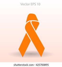 Awareness ribbon vector illustration