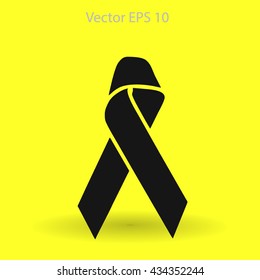 Awareness ribbon vector illustration
