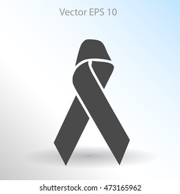 Awareness ribbon vector illustration